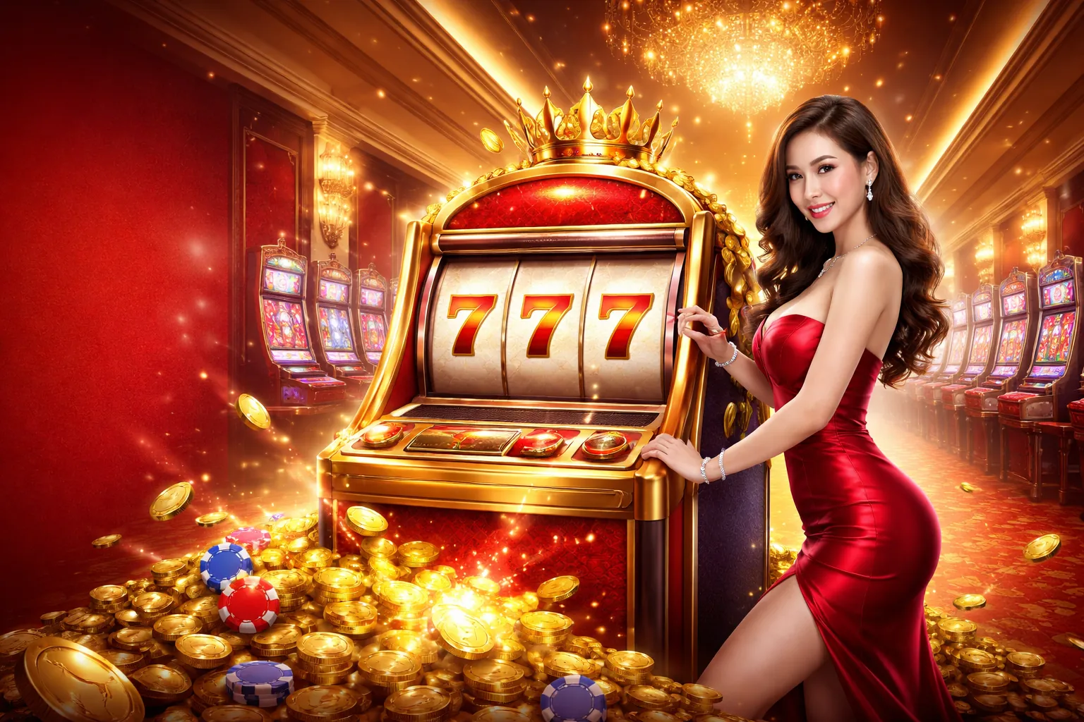 Thế giới trò chơi máy đánh bạc 78win okvip rực rỡ và hấp dẫn